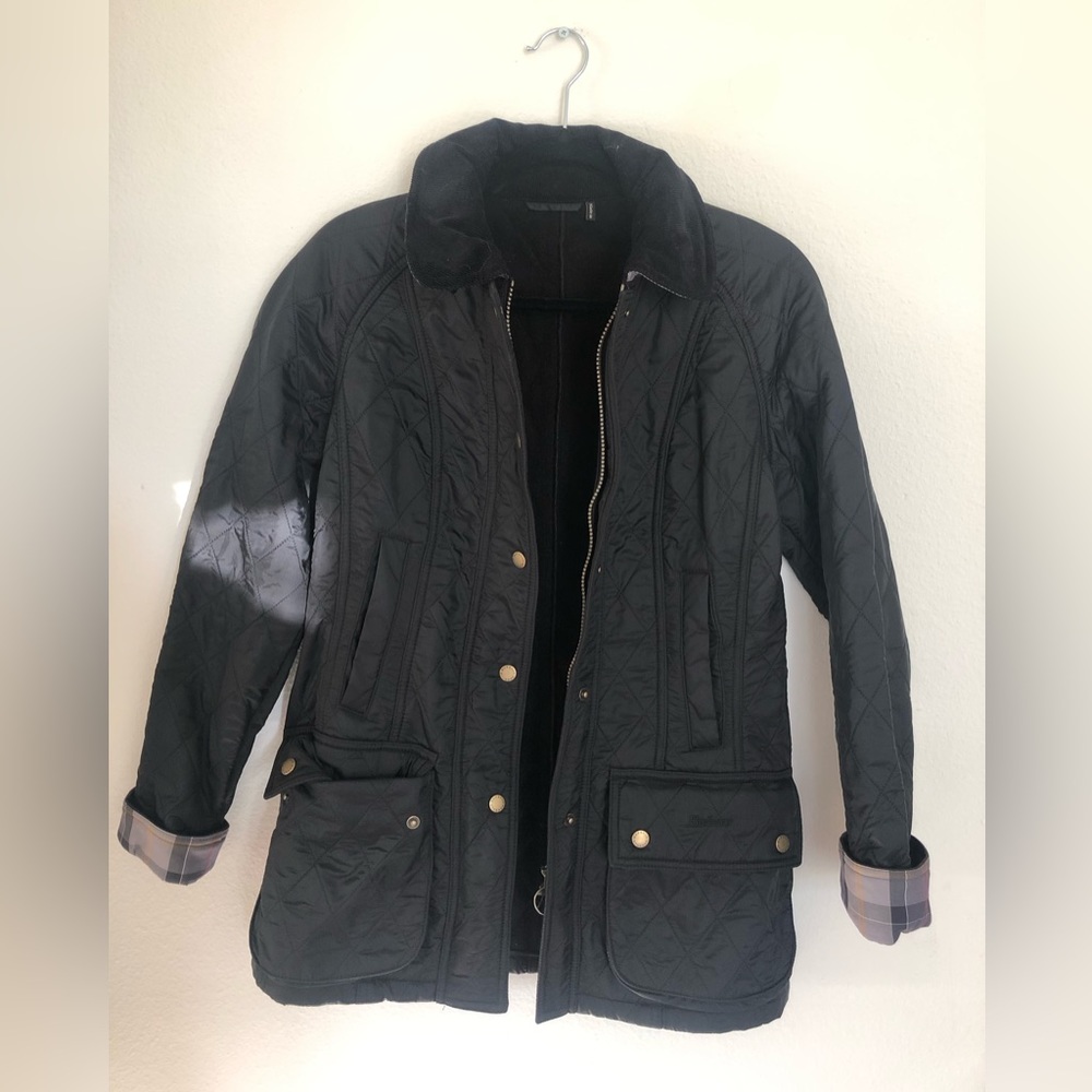 Barbour Quilted Jacket black